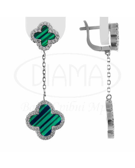 Сережки срібні 