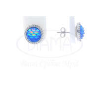 Срібні сережки