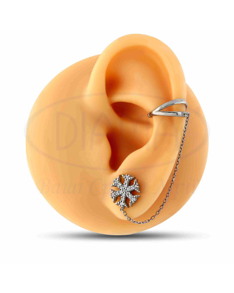 Сережка срібна 