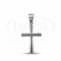 Підвіска срібна з цирконом
