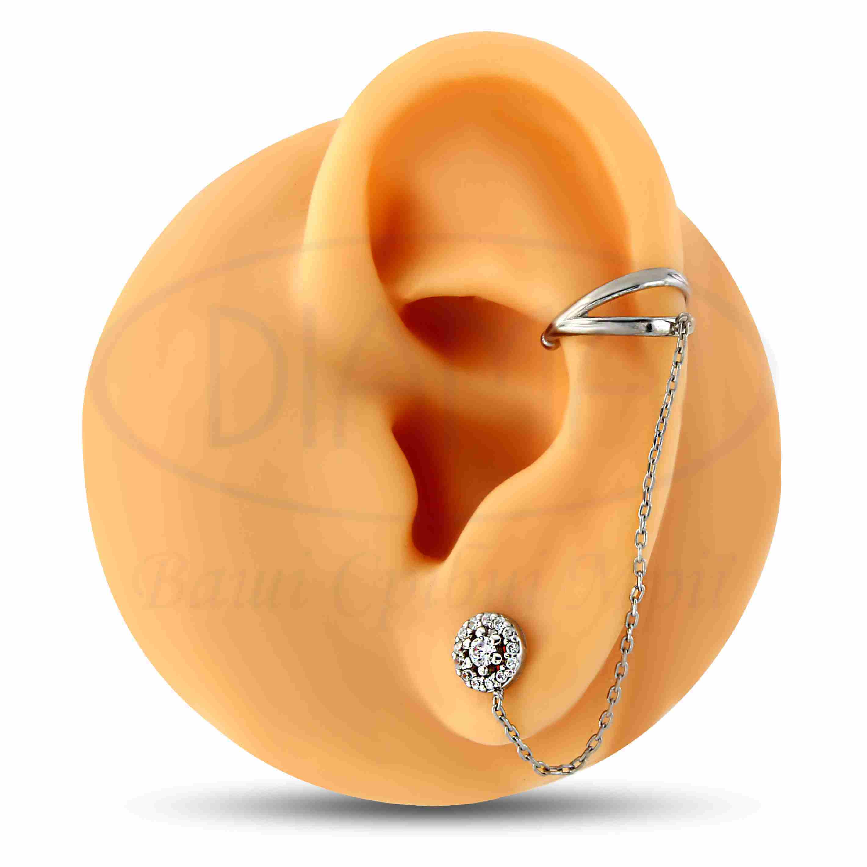 Сережка срібна