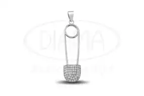 Срібна підвіска