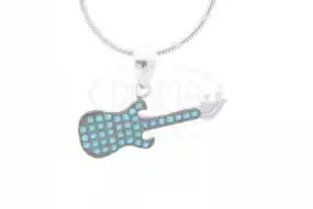 Срібна підвіска з Бірюзою