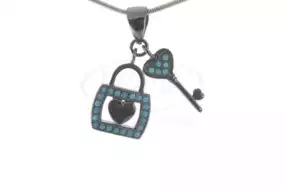 Підвіска срібна з Бірюзою