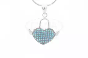 Підвіска срібна з Бірюзою