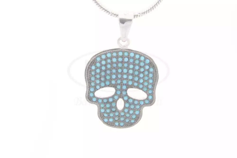 Підвіска срібна з Бірюзою фото 1