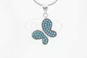 Підвіска срібна з Бірюзою
