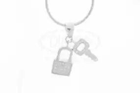 Срібна підвіска з Цирконом