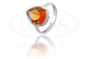 Срібна каблучка з Султанітом