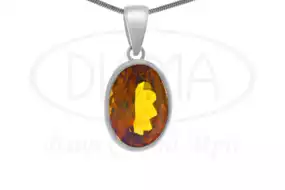 Срібна підвіска з Султанітом