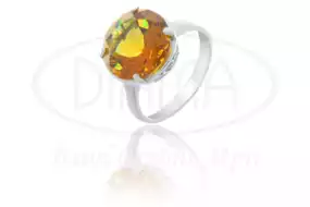 Срібна каблучка з Султанітом