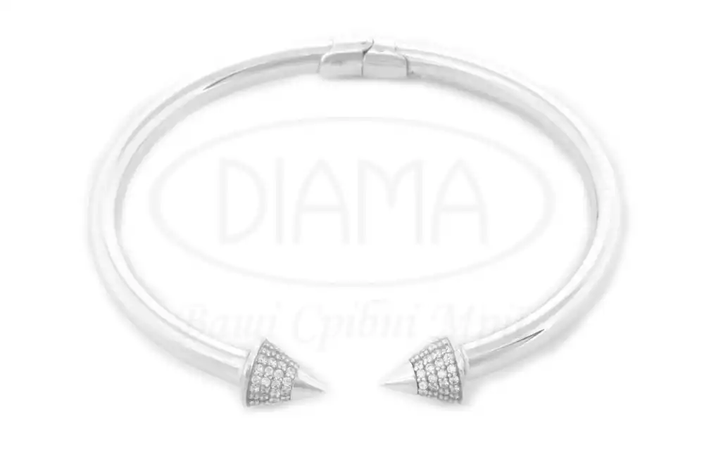 Браслет срібний з Цирконом фото 1