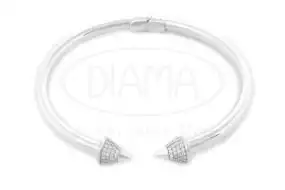 Браслет срібний з Цирконом