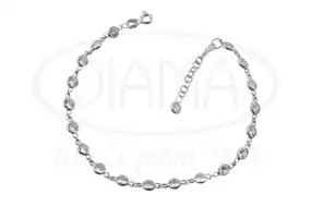 Срібний браслет з Цирконом