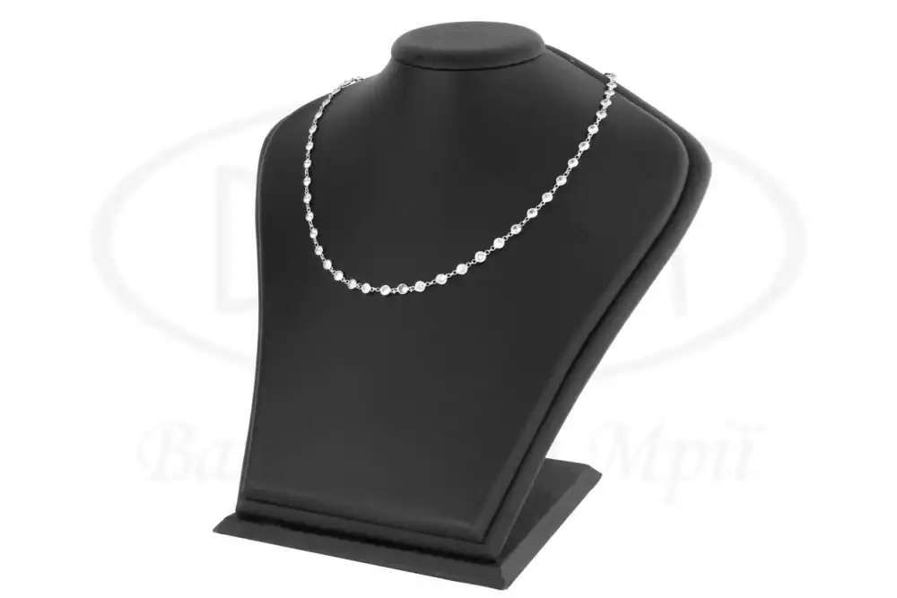 Срібне кольє з Цирконом фото 1