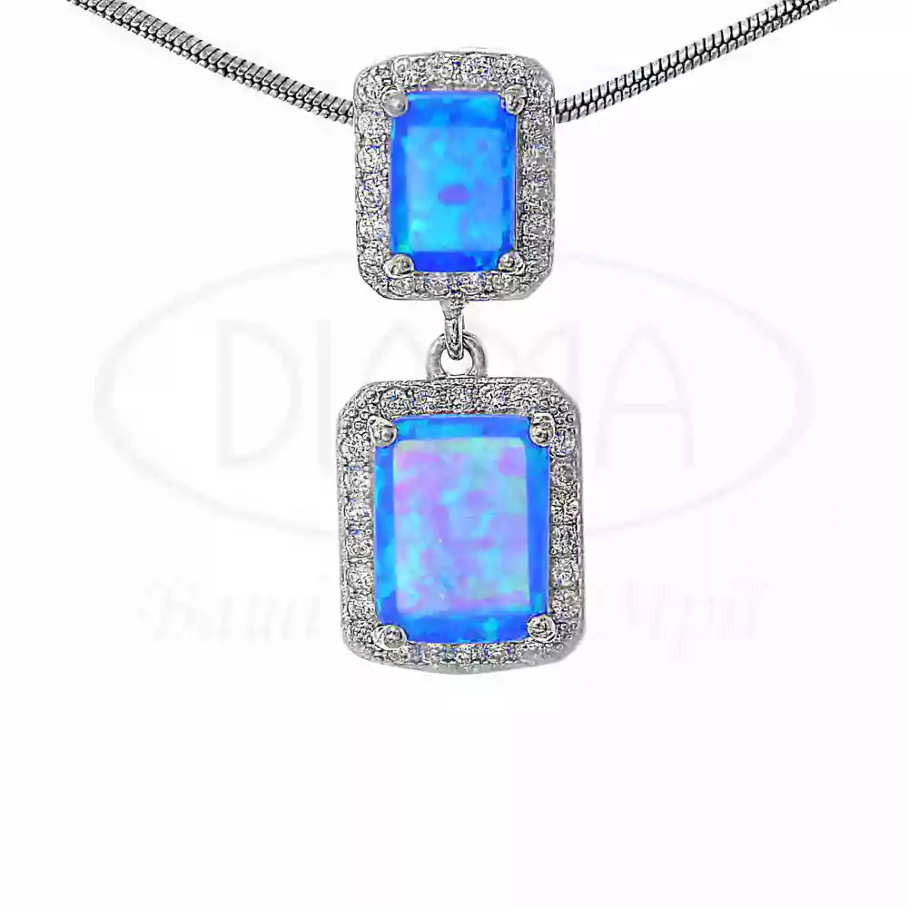 Підвіска срібна з Опалом фото 1