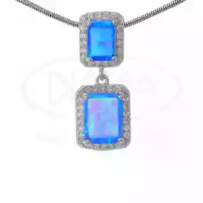 Підвіска срібна з Опалом