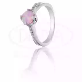 Каблучка срібна з Опалом