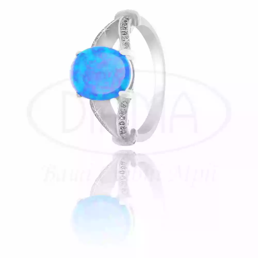 Срібна каблучка з Опалом фото 1