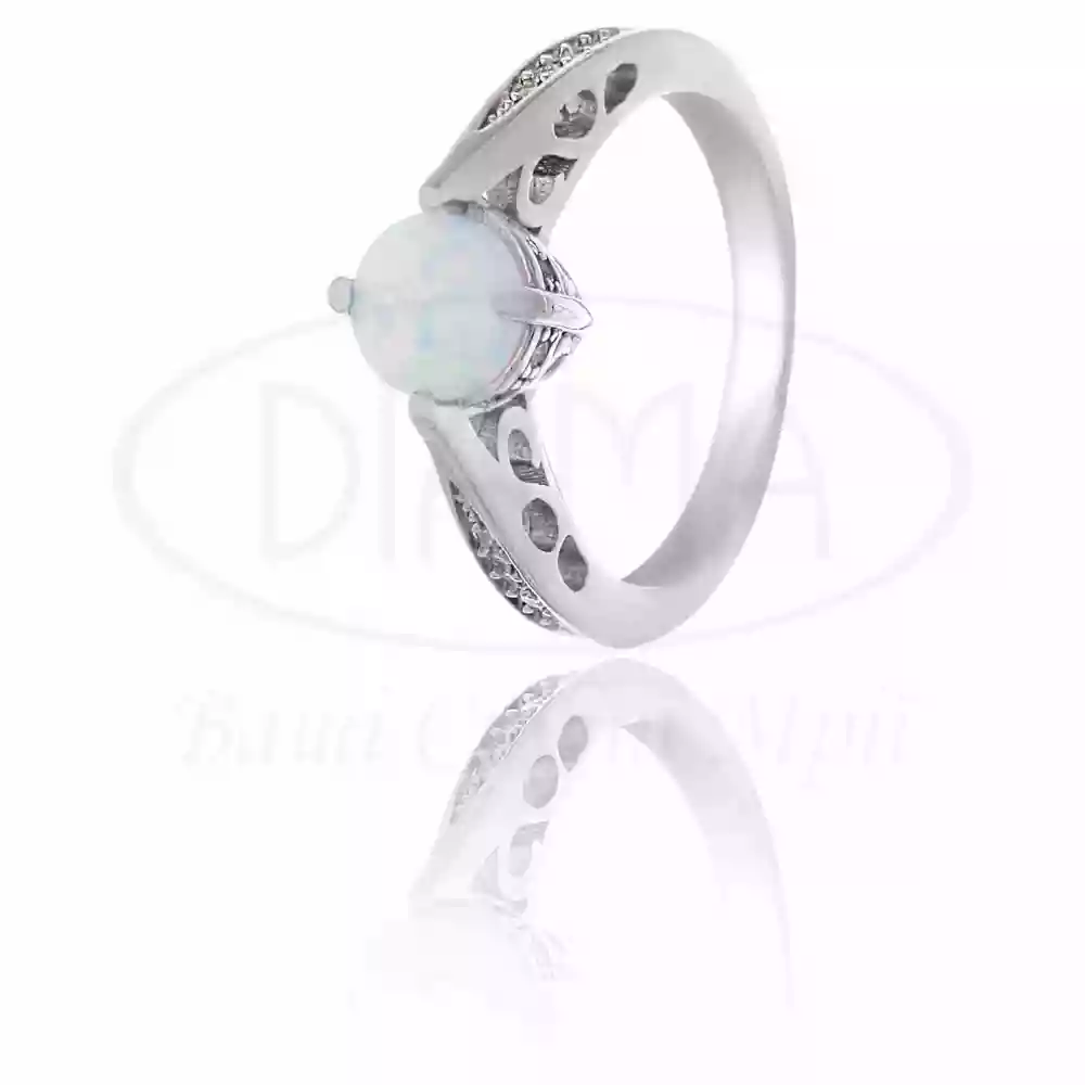 Срібна каблучка з Опалом фото 1