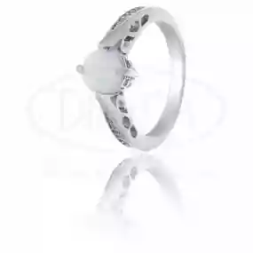 Срібна каблучка з Опалом