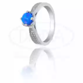 Срібна каблучка з Опалом