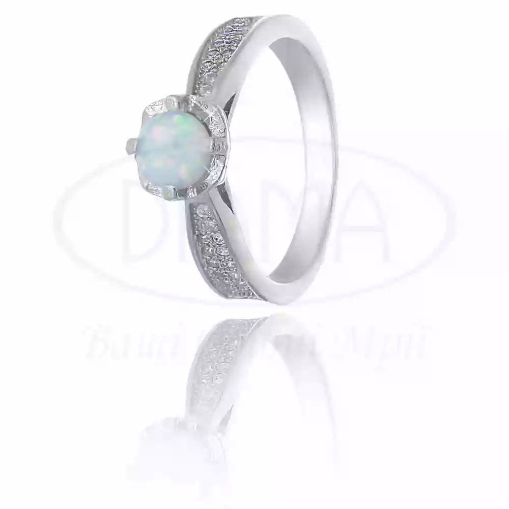 Срібна каблучка з Опалом фото 1