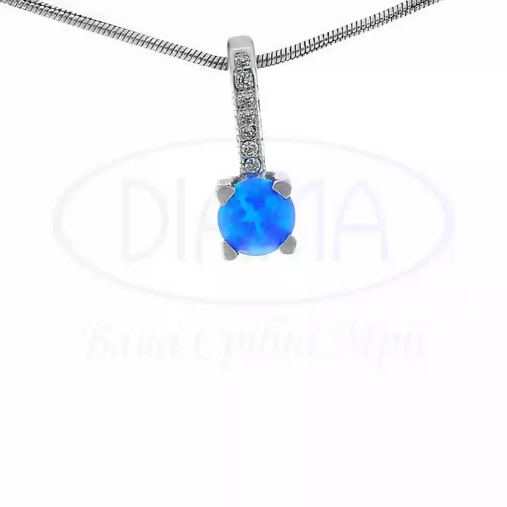 Підвіска срібна з Опалом фото 1