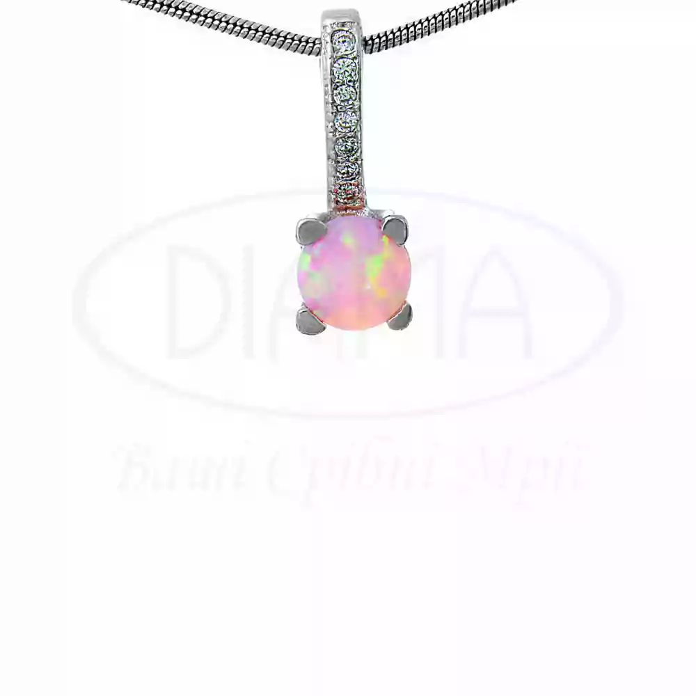 Підвіска срібна з Опалом фото 1