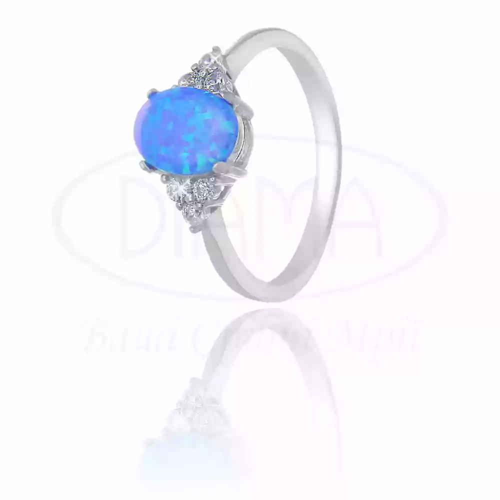 Срібна каблучка з Опалом фото 1