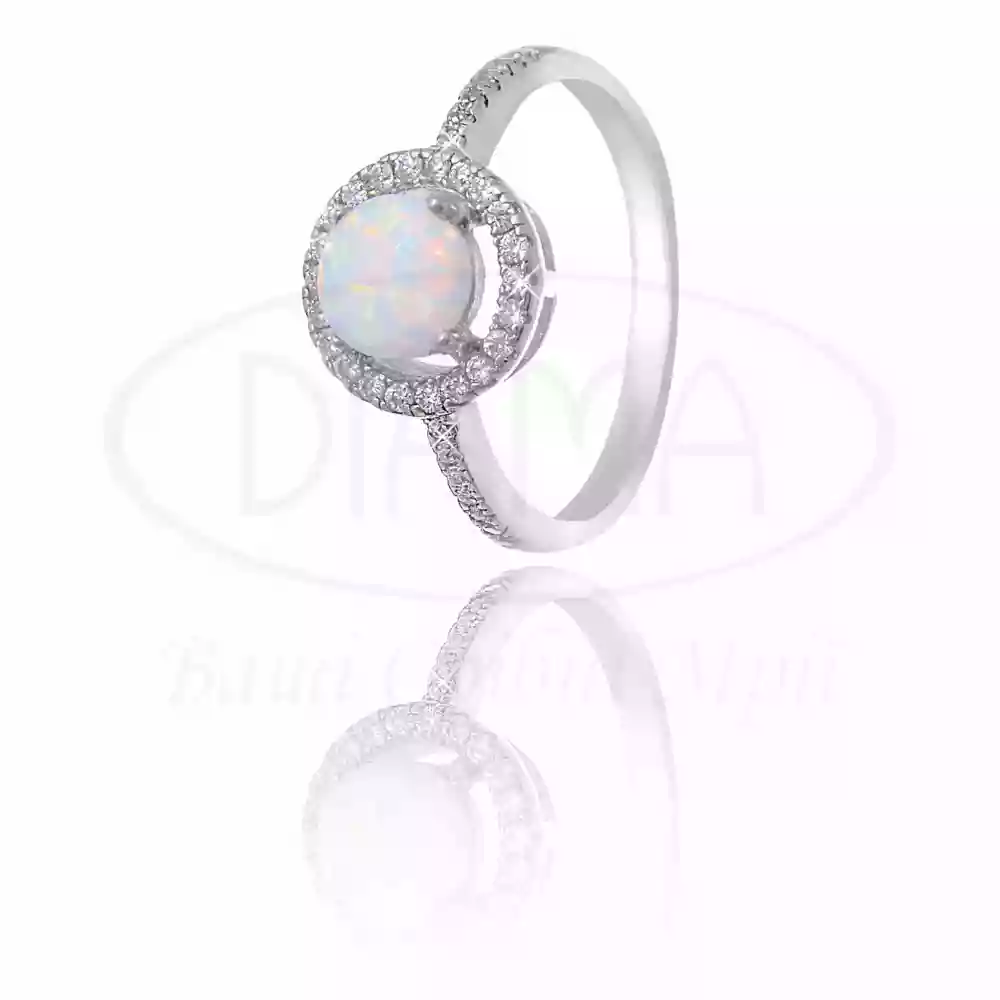 Срібна каблучка з Опалом фото 1