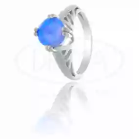 Срібна каблучка з Опалом