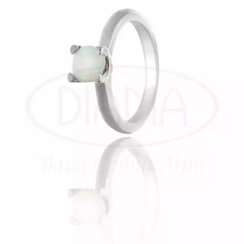 Срібна каблучка з Опалом фото 1