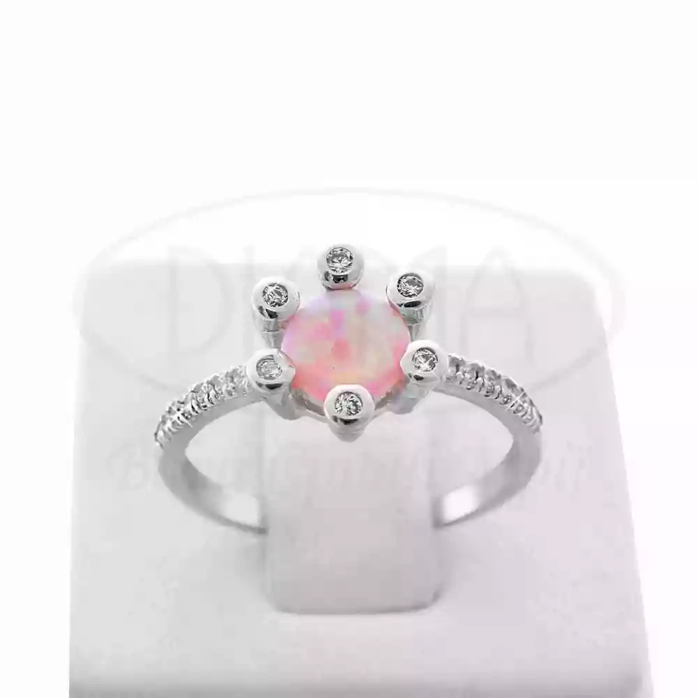 Каблучка срібна з Опалом фото 1