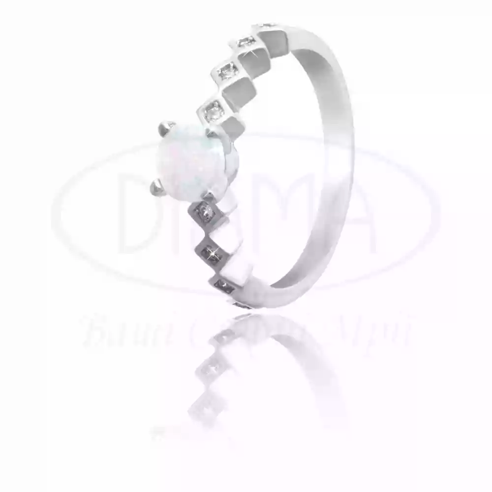 Срібна каблучка з Опалом фото 1