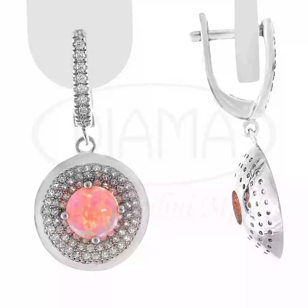 Срібні сережки з Опалом фото 1