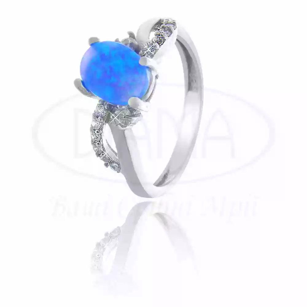 Срібна каблучка з Опалом фото 1