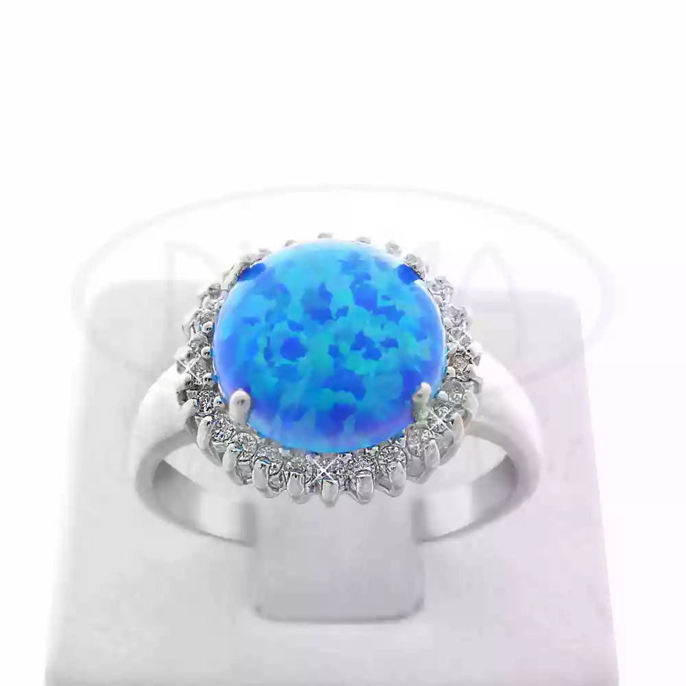 Срібна каблучка з Опалом фото 1