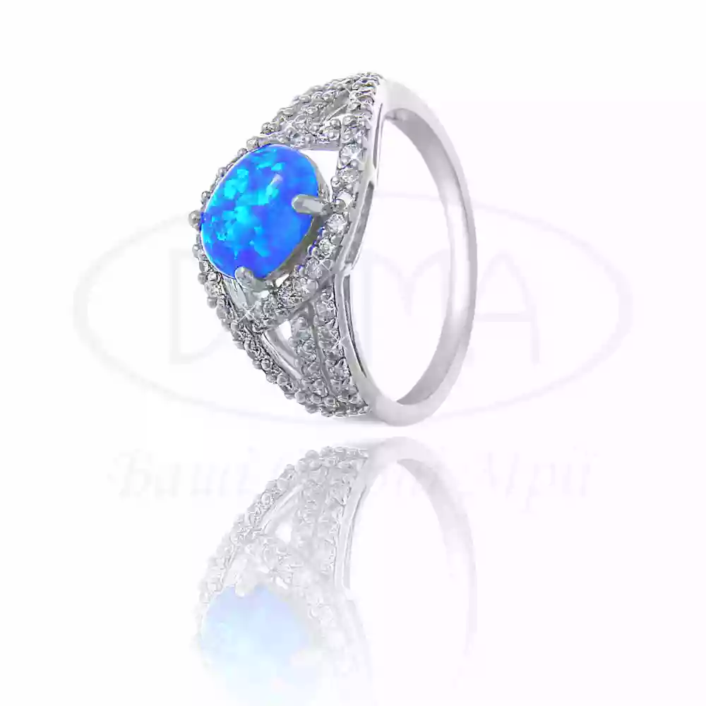 Срібна каблучка з Опалом фото 1