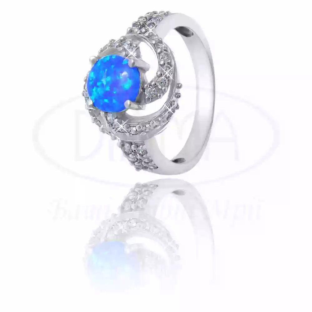 Срібна каблучка з Опалом фото 1