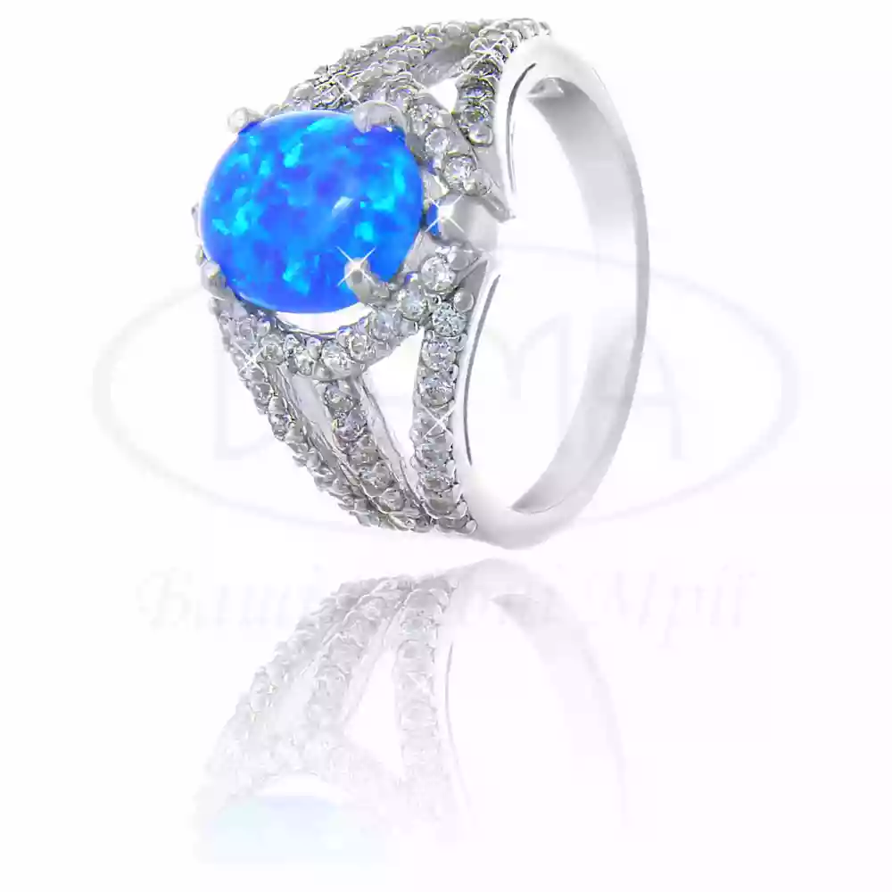 Срібна каблучка з Опалом фото 1