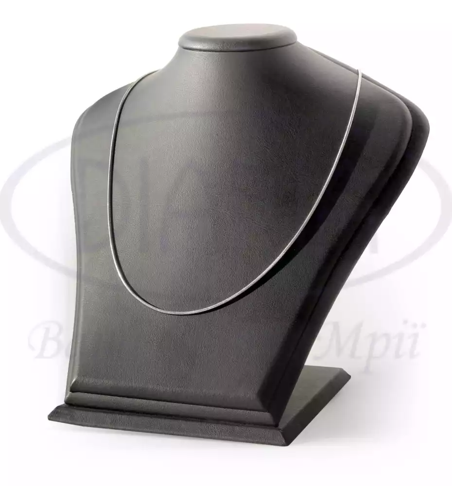 Ланцюг срібний "Снейк дутий" фото 1