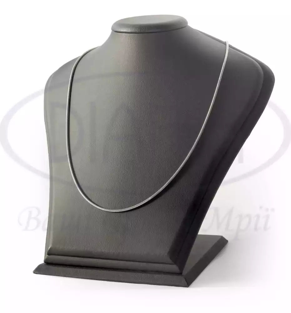 Ланцюг срібний "Снейк дутий" фото 1