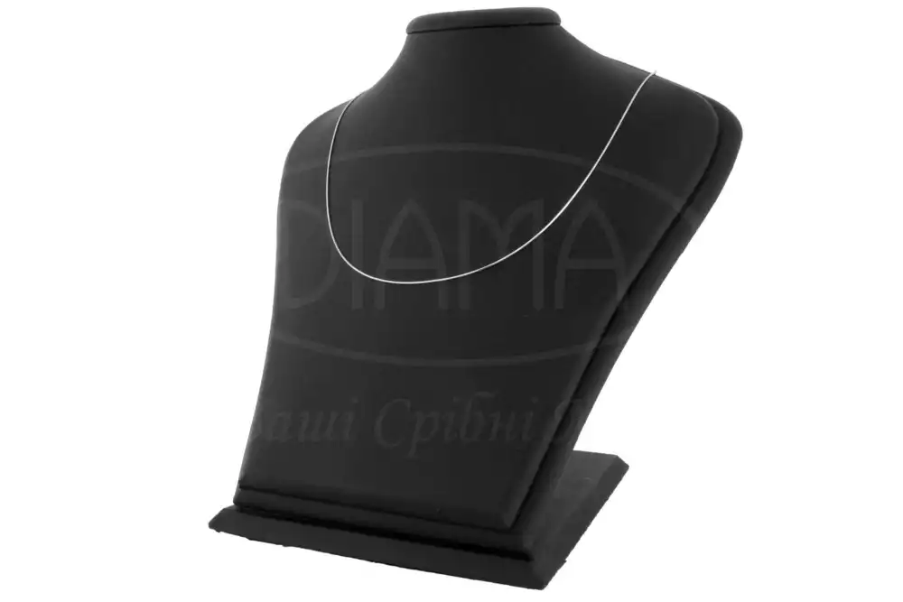 Срібний гранений ланцюг фото 1