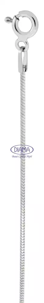 Срібний гранений ланцюг фото 2