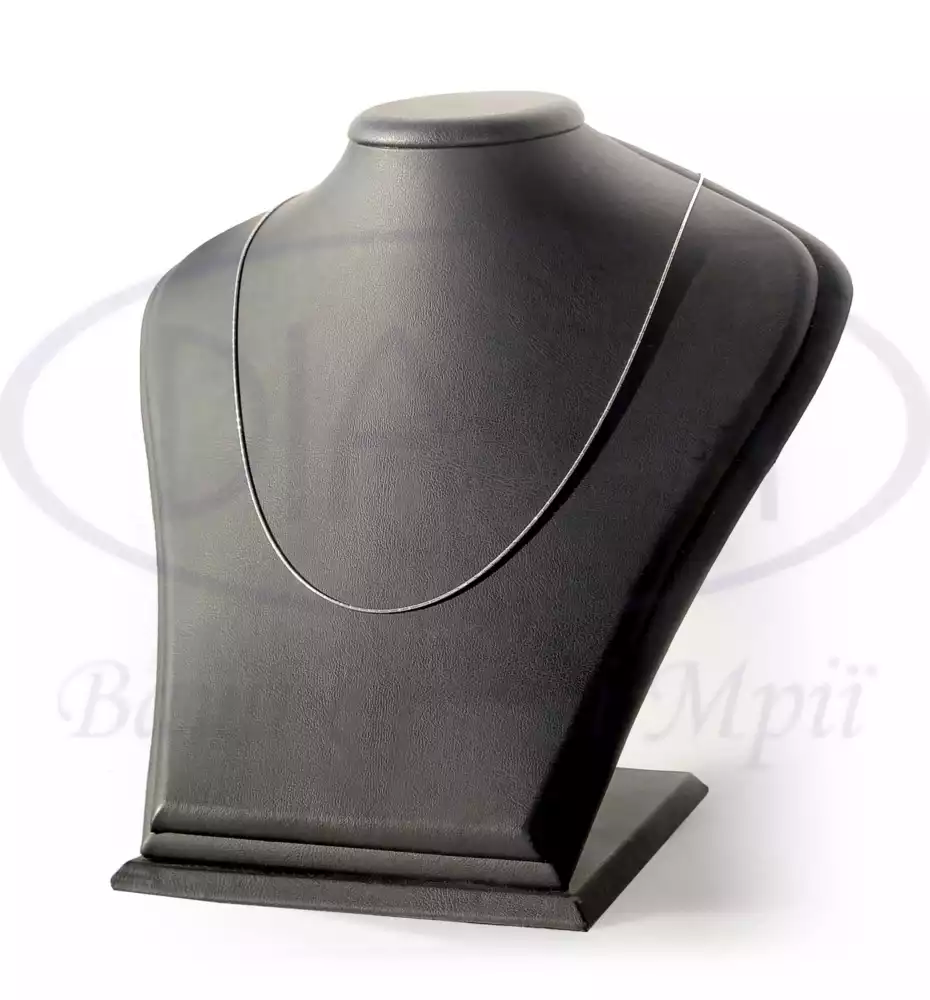 Ланцюг срібний "Снейк з насічками" фото 1