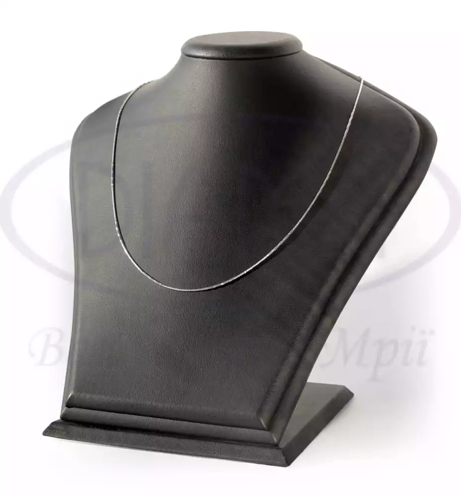 Ланцюг срібний "Снейк з насічками" фото 1