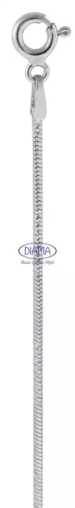 Ланцюг срібний "Снейк зі спіраллю" фото 2