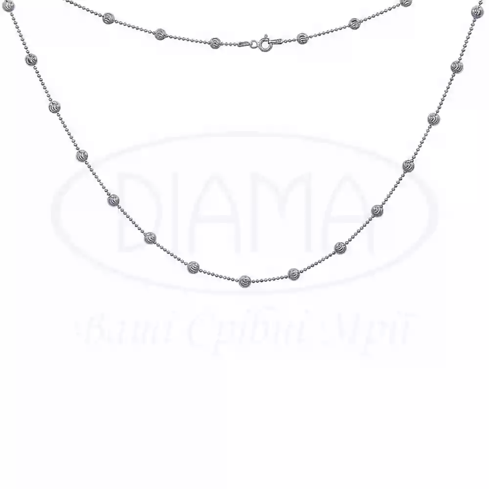 Срібне кольє фото 1