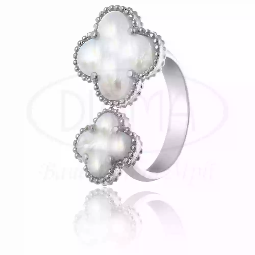 Срібна каблучка з Перламутром фото 1